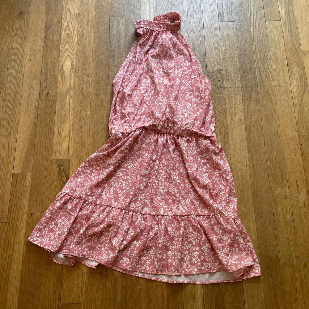 Unbranded Women's Pink and Red Dress